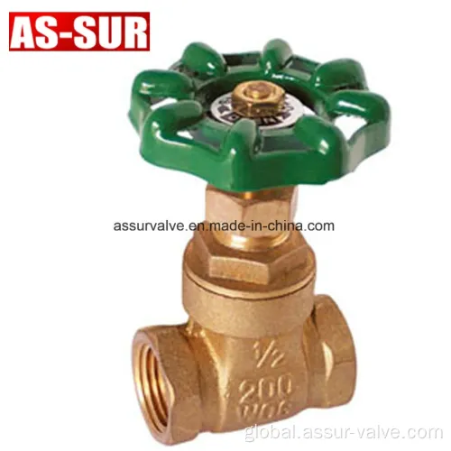 Brass Gate Valves Euro Model Forged Brass Gate Valves Factory